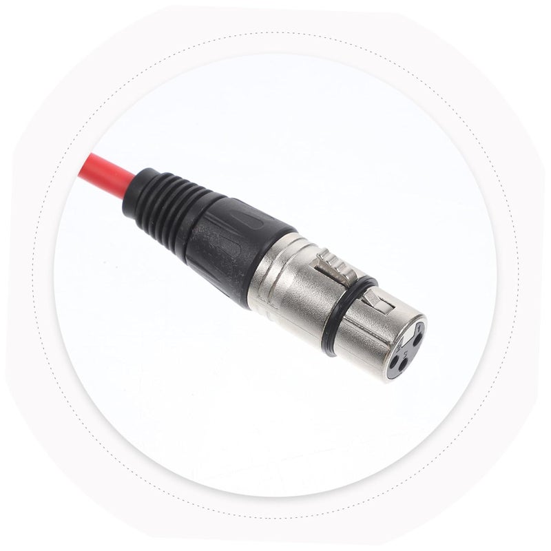 كابلات صوتية XLR متوازنة 2 قطعة 10 أقدام ذكر إلى أنثى محمية بكابل ميكروفون استوديو - Image 3